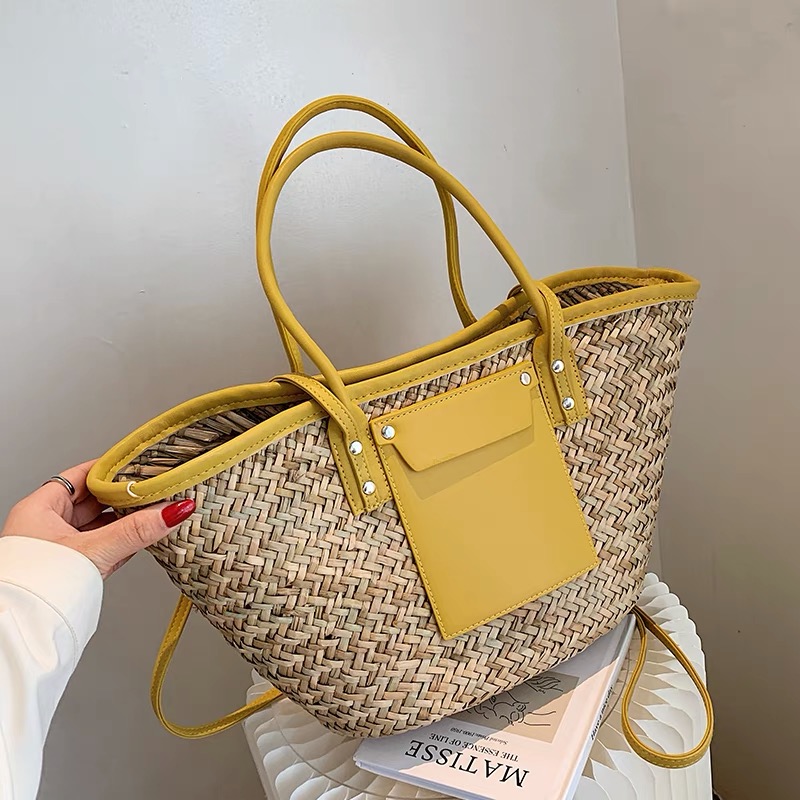 Vacation moves raffia bag BG121 images